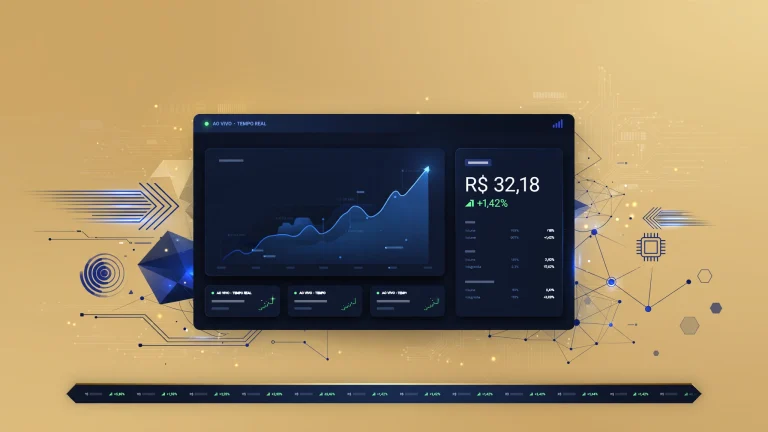 Como Funciona o Widget de Cotação em Tempo Real no Dados da Bolsa